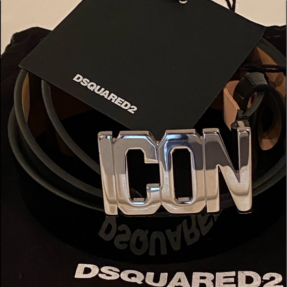 dsquared icon belt